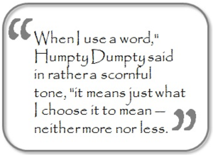 Humpty Defines